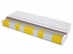 Materac kieszeniowy MALAGA MULTIPOCKET 80x225 cm Dwustronny Średnio twardy / Bardzo twardy