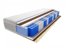 Materac Togo 90x215 cm Twardy kokosowy