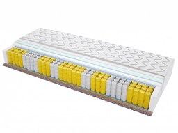 Materac kieszeniowy ALMADA MAX PLUS 100x150 cm Dwustronny Średnio / Bardzo twardy