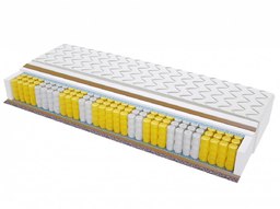 Materac kieszeniowy ROTTERDAM MAX PLUS 125x200 cm Dwustronny Twardy / Bardzo twardy