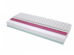 Materac piankowy Foggia Molet Max Plus 115x150 cm Dwustronny Profilowany Średnio twardy
