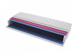 Materac Bonellowy Parma Molet 120x240 cm Dwustronny Profilowany Średnio twardy