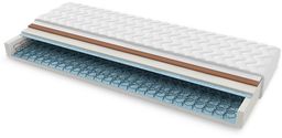 Materac bonellowy MODENA 135x140 cm Dwustronny Średnio twardy / Twardy