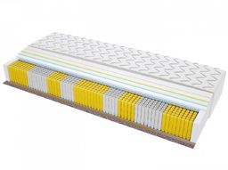 Materac kieszeniowy ALMERE MULTIPOCKET 100x140 cm Dwustronny Średnio / Bardzo twardy