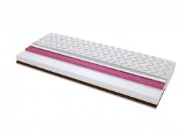 Materac piankowy PADWA MOLET 65x125 cm Profilowany Dwustronny Średnio twardy / twardy