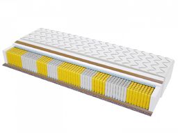 Materac kieszeniowy ROTTERDAM MULTIPOCKET 65x140 cm Dwustronny Twardy / Bardzo twardy