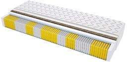 Materac kieszeniowy Geneva Trawa Multipocket 100x170 cm Jednostronny Twardy z trawą morską