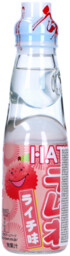 Napój Ramune Lychee, japońska oranżada o smaku liczi 200ml - Hata Kosen
