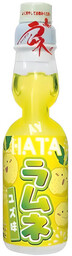 Napój Ramune Yuzu, japońska oranżada o smaku cytrusowym 200ml - Hata Kosen