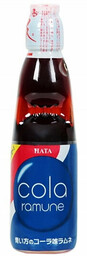 Napój Ramune Cola, japońska oranżada o smaku coli 200ml - Hata Kosen