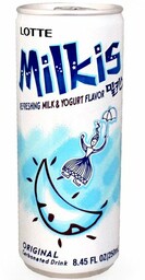 Milkis Original, mleczny napój gazowany o smaku jogurtu 250ml - LOTTE