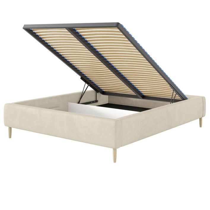 Łóżko bez zagłówka z pojemnikiem FRODO SK 7 160x200 Kolor do wyboru