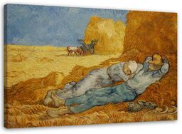 Obraz, Siesta - V. van Gogh reprodukcja 90x60