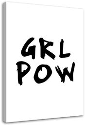 Obraz na płótnie, Girl Power 60x90