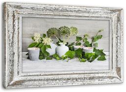 Obraz na płótnie, Martwa natura w stylu shabby chic 90x60