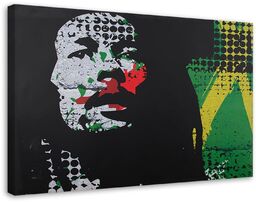 Obraz na płótnie, Bob Marley - portret 90x60
