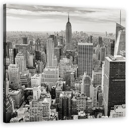 Obraz na płótnie, Widok na Manhattan 60x60