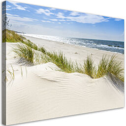 Obraz na płótnie, Morze Plaża Bałtyk krajobraz 90x60
