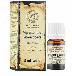 Olejek Melisowy, 100% Naturalny, Aromatika, 5 ml
