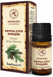 Olejek Pichtowy (Jodłowy), 100% Naturalny, 5 ml, Aromatika
