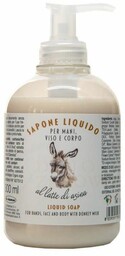 Organiczne Mydło w Płynie na Bazie Oślego Mleka, Delicato d Asina