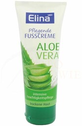 Nawilżający Krem do Stóp z Aloesem, Elina, 75ml