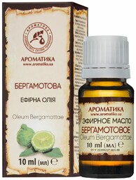 Olejek Bergamotowy, 100% Naturalny, Aromatika, 10 ml