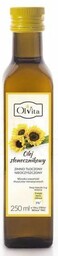 Olej Słonecznikowy Zimnotłoczony, Nieoczyszczony, Olvita, 250ml