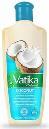 Olejek Kokosowy do Włosów z Rycyną i Henną Dabur, 200ml