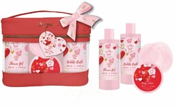 Zestaw Kosmetyków na Walentynki Piwonia, 4 elementy