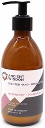 Malina i Granat Perfumowany Balsam do Rąk i Ciała, 300 ml