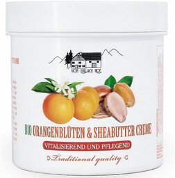Organiczny krem z kwiatem pomarańczy i masłem shea, Pullach Hof, 250 ml