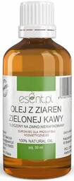 Olej z Ziaren Zielonej Kawy Nierafinowany, Esent, 50ml