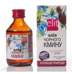 Olej z Czarnuszki, Tłoczony na Zimno, Elitphito, 100ml