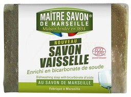 Mydło do mycia naczyń z Mydłem Marsylskim i Sodą Oczyszczoną, Maitre Savon de Marseille, 200 g