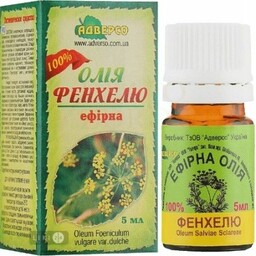 Olejek Fenkułowy (Kopru Włoskiego), 100% Naturalny, Adverso