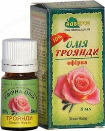Olejek Różany Rozczyn 10%, 100% Naturalny, Adverso, 5ml