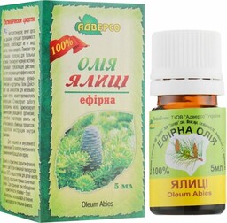 Olejek Pichtowy (Jodłowy), 100% Naturalny, Adverso, 5ml