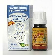 Kompozycja Olejków Stymulujących dla Mężczyzn, 100% Naturalna