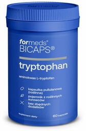 Bicaps TRYPTOPHAN, Tryptofan, ForMeds, 60 kapsułek