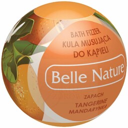 Musująca Kula do kąpieli Zapach Mandarynki, BELLE NATURE, 50g
