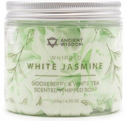 Agrest i Biała Herbata Puszyste Kremowe Mydło, Ancient Wisdom, 120g