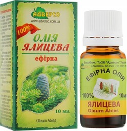 Olejek Pichtowy (Jodłowy), 100% Naturalny, Adverso, 10ml