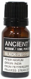 Olejek Eteryczny Czarny Pieprz, Ancient Wisdom, 10ml