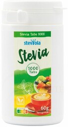 Stevia, 60 mg, Steviola, 1000 tabletek