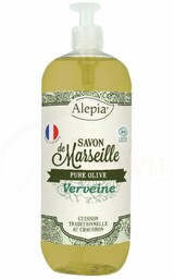 Mydło Aleppo w Płynie o Zapachu Olejku Werbeny, Alepia, 1000ml
