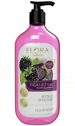 Mydło w płynie, figa i jeżyna, Flora, 500ml