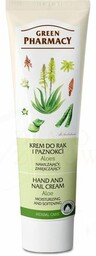 Aloes Krem do Rąk i Paznokci Nawilżający, Zmiękczający, Green Pharmacy