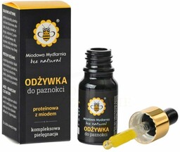 Odżywka do paznokci PROTEINOWA Z MIODEM, Miodowa Mydlarnia, 10ml