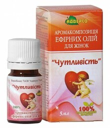 Kompozycja Olejków dla Kobiet Czułość, 100% Naturalna, Adverso